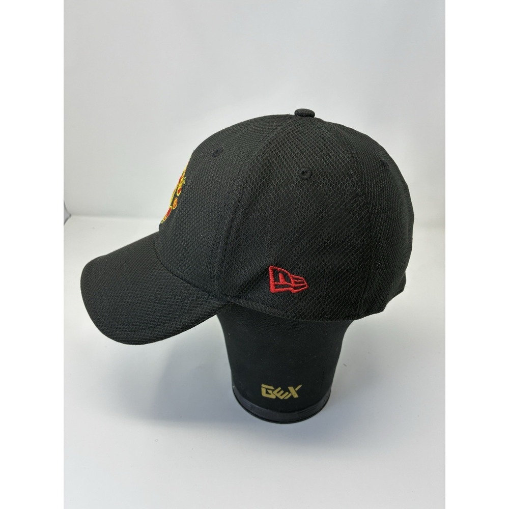 New Era 39THIRTY Manchester United Hat Black Mesh Stretch‎ Fit Medium-Large - Picture 4 of 8